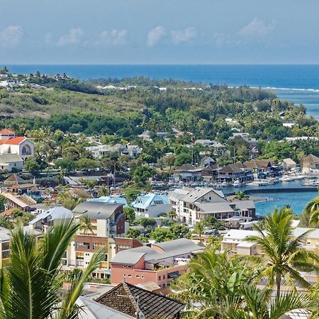 L'Eden Blue A Saint Gilles Les Bains, Magnifique Vue Mer Buitenkant foto
